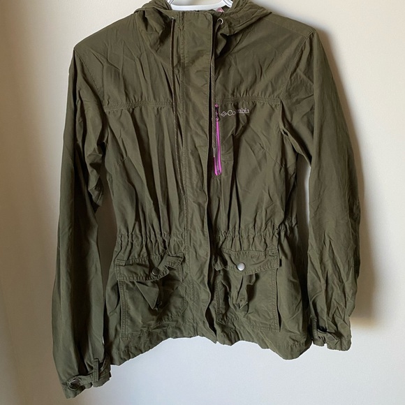 Columbia Navy Green Jacket - Picture 2 of 6